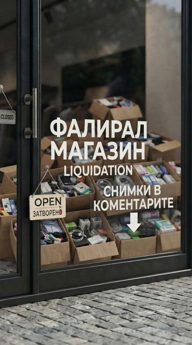 Стока от фалирал магазин на ЛИКВИДАЦИЯ