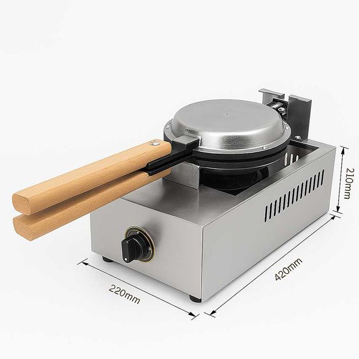 Професионален гофретник за бъбъл гофрети на газ – Don Gelato