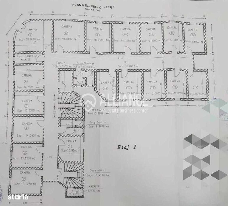 CENTRU HOTEL GRAND(COD03)- Cladire de birouri emblematica !