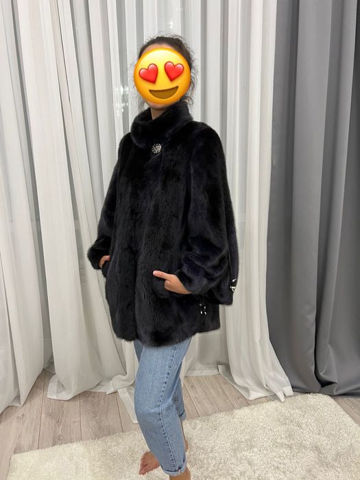 Красивый и очень теплвй полушубок