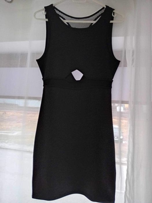 Къса черна рокля р.S