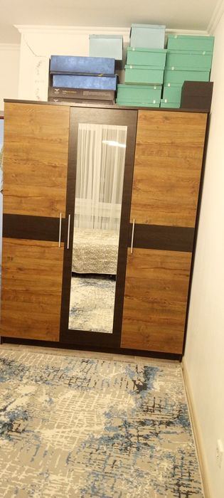 Спальный гарнитур,и телевизор