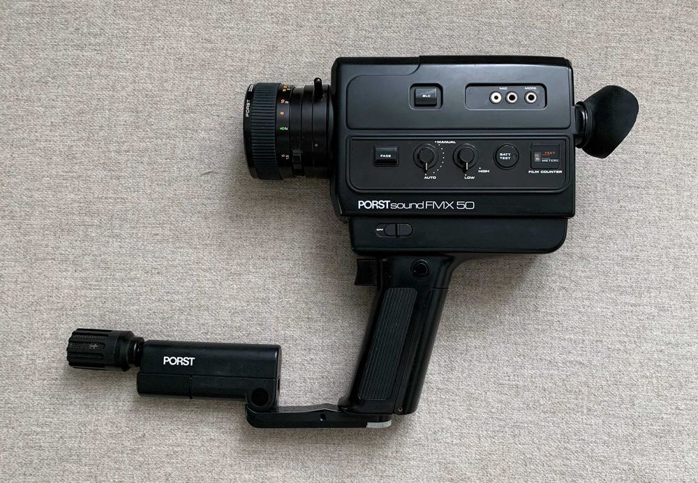 Camera video Porst Sound FMX 50 super 8 anii 70 Japan - colectie