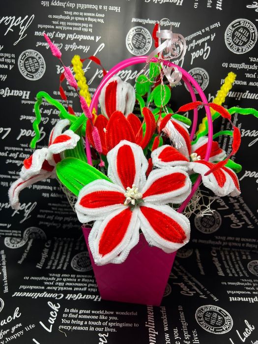 Buchete de flori plusate