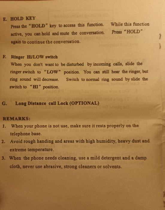 Telefon fix Concorde 922i, pt seniori