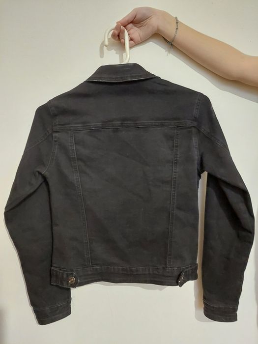 Черно дънково яке