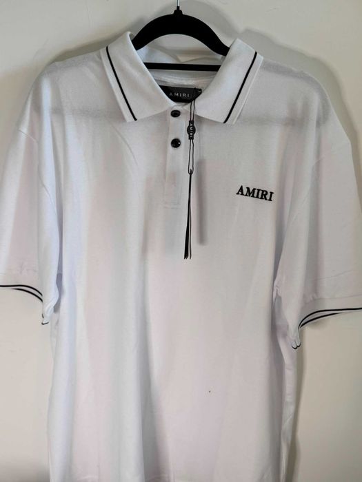 Tricou Amiri alb, marimea XL