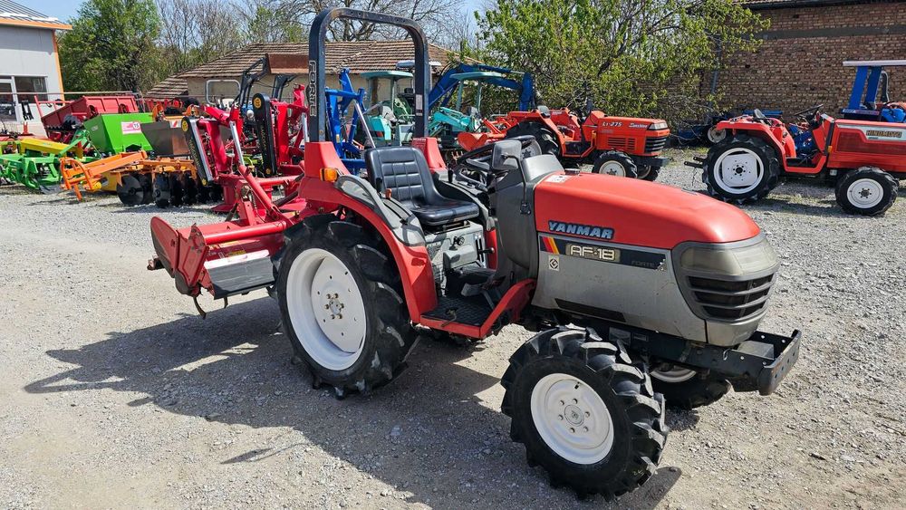 Японски трактор Yanmar AF18 с фреза, 18 кс, 4x4, АграБГ Джолев