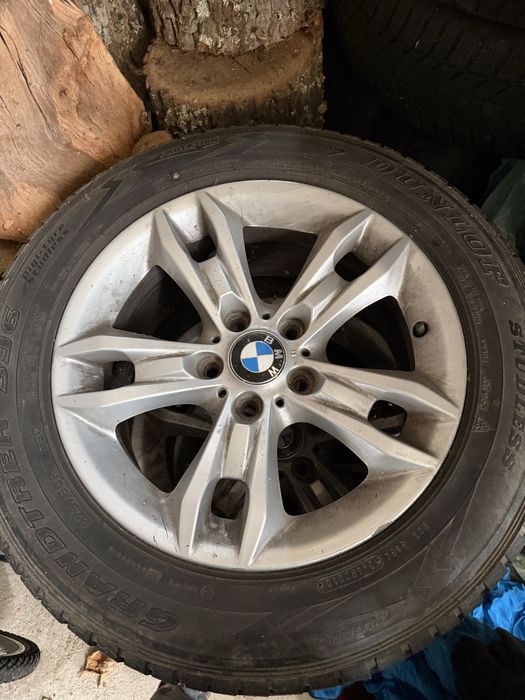 Jante BMW R17 cu tot cu cauciucuri 225/60/17 M+S vara iarna