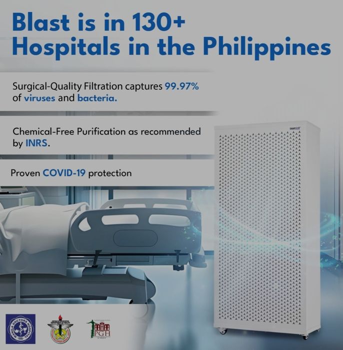 Пречиствател на въздух за големи площи SmartAir Blast MK II