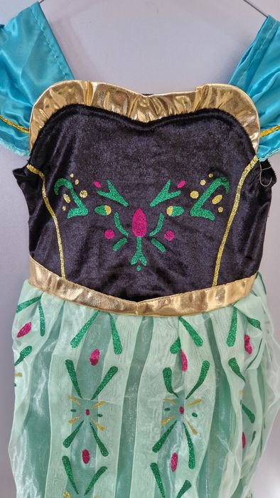 Детска рокля Снежанка (нова) (размери)