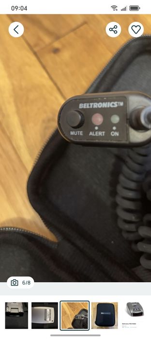 Detector radar Beltronics RX65