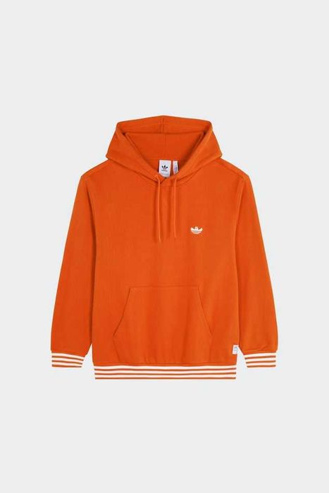 adidas Heavyweight Shmoofoil Pullover Hoodie Collegiate Orange