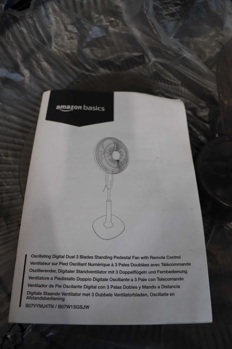 Вентилатор Amazon Basics с дефект