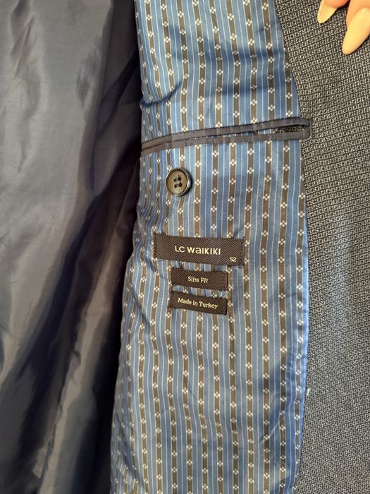 Мужской синий пиджак