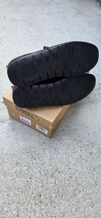 Pantofi barbatesti Otter din piele naturala
