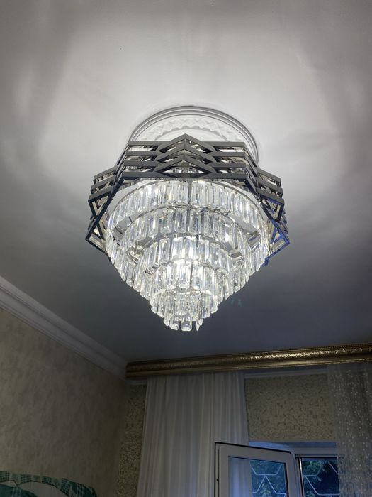 Установка люста лебетка  бра.  Зборка сложних люстр. Ремонт   Переделк