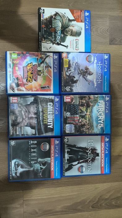 Диски на playstation 4