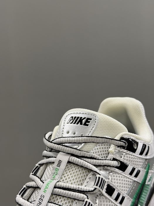 Кроссовки Nike p-6000  white/green