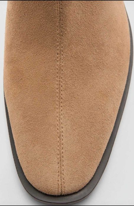 Ghete piele întoarsă Mango