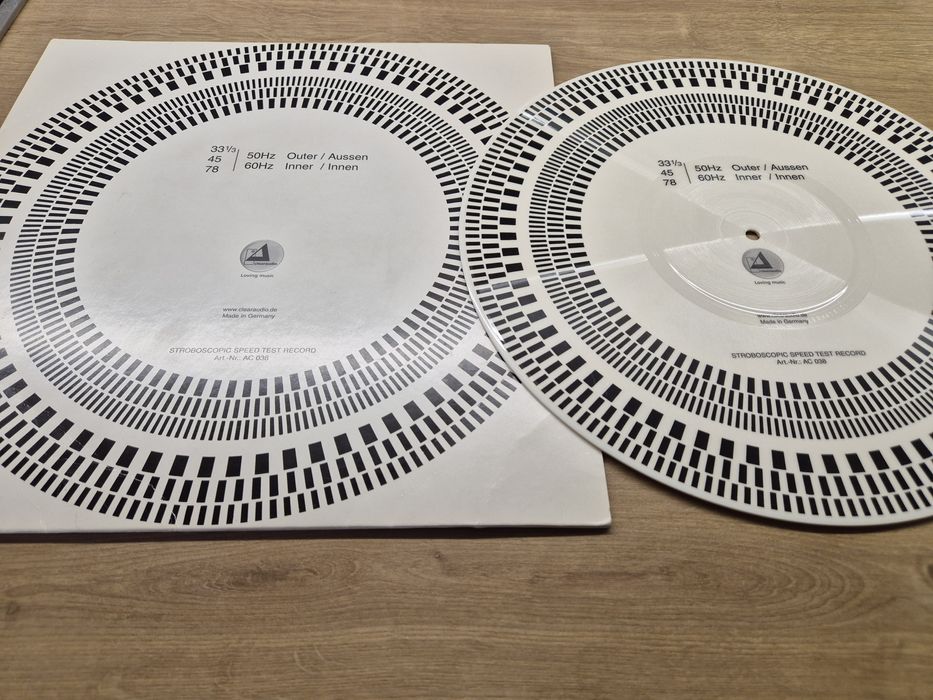 Комплект за прецизна проверка на грамофона