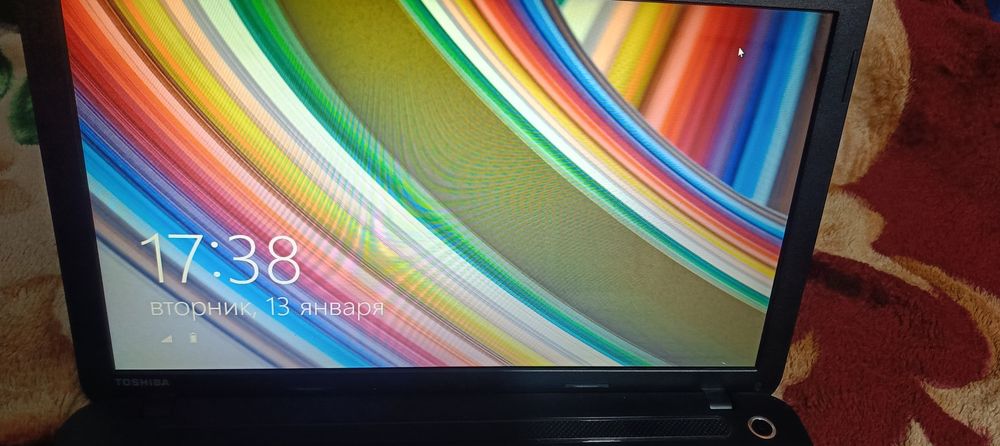 Ноутбук toshiba рабочий