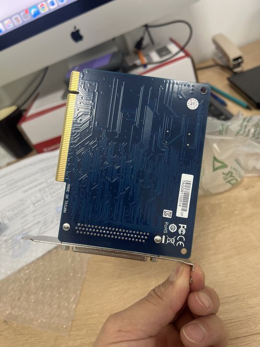 Плата MOXA C168/PCI