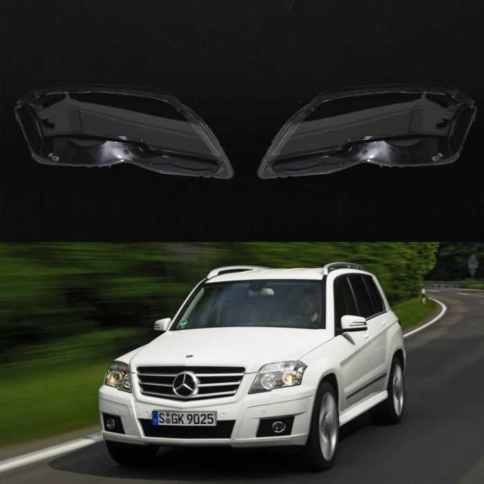 Mercedes GLK X204 глк х204 капаци фарове стъкла фар капак крушка панел
