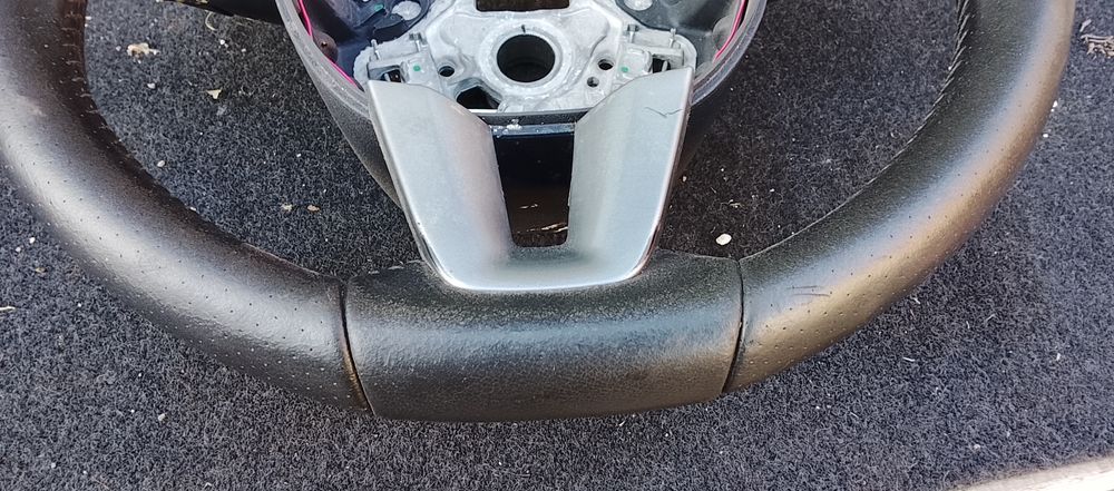 Volan piele comenzi si padele seat alhambra 7n