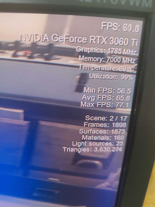 KFA2 GeForce RTX 3060 Ti 8GB Plus OC