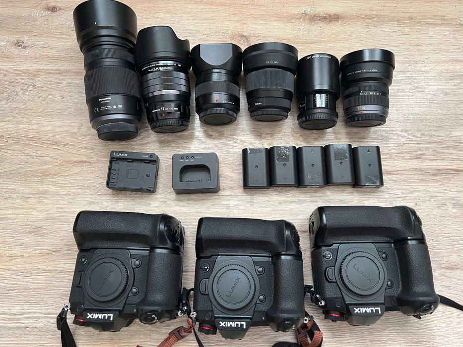 Профессиональный парк камер Lumix G9 + ТОП-оптика