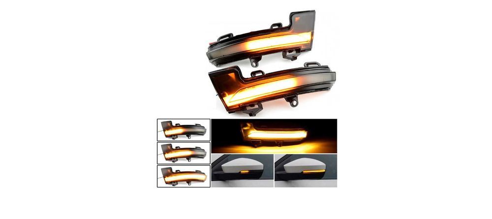Set Lampi Semnalizare Led Dinamice Secventiale pt Skoda Octavia MK3 5E