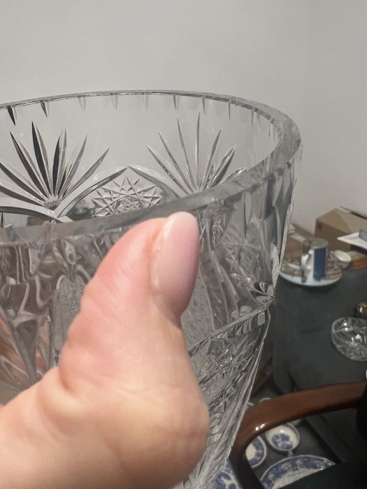 Vaza din cristal masiv superba