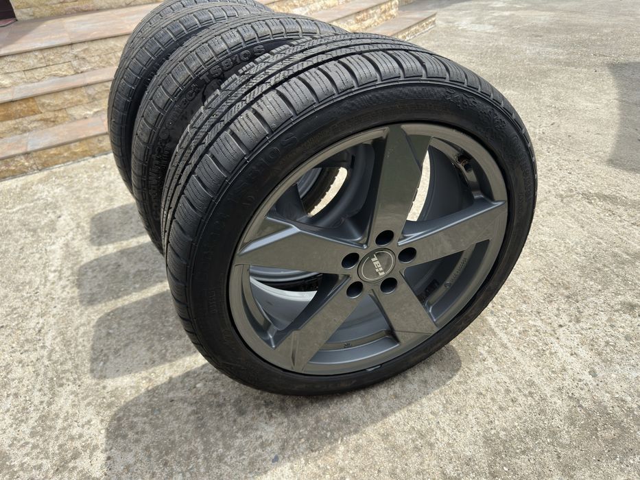 Vand 4 Jante Audi 18 inch cu Anvelope M+S 245 40 18