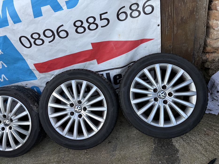 18 5х120 джанти с гуми транспортер