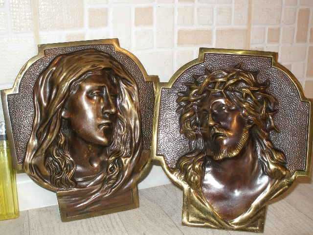 Бронзови Икони Дева Мария Исус