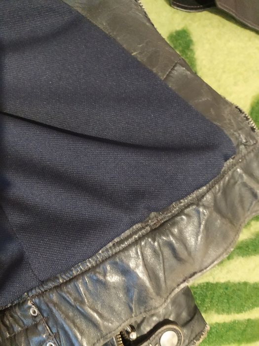 Винтаж.кожа.для девушки и жилет