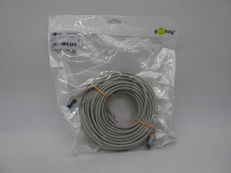 Cablu Goobay S / FTP,  cat 6A, mufat 2xRJ45 ethernet, 15 m