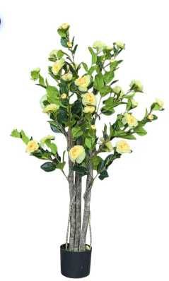 Planta artificială Camelie în ghiveci 130 cm.