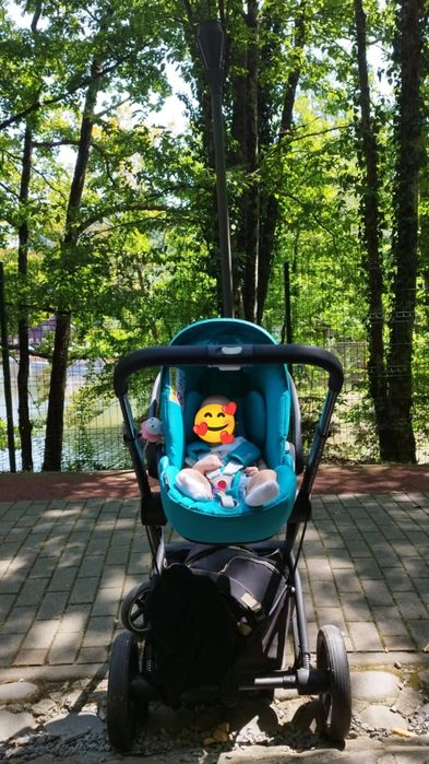 Cărucior Cybex Balios 2 in 1+ scoică Cloud Z