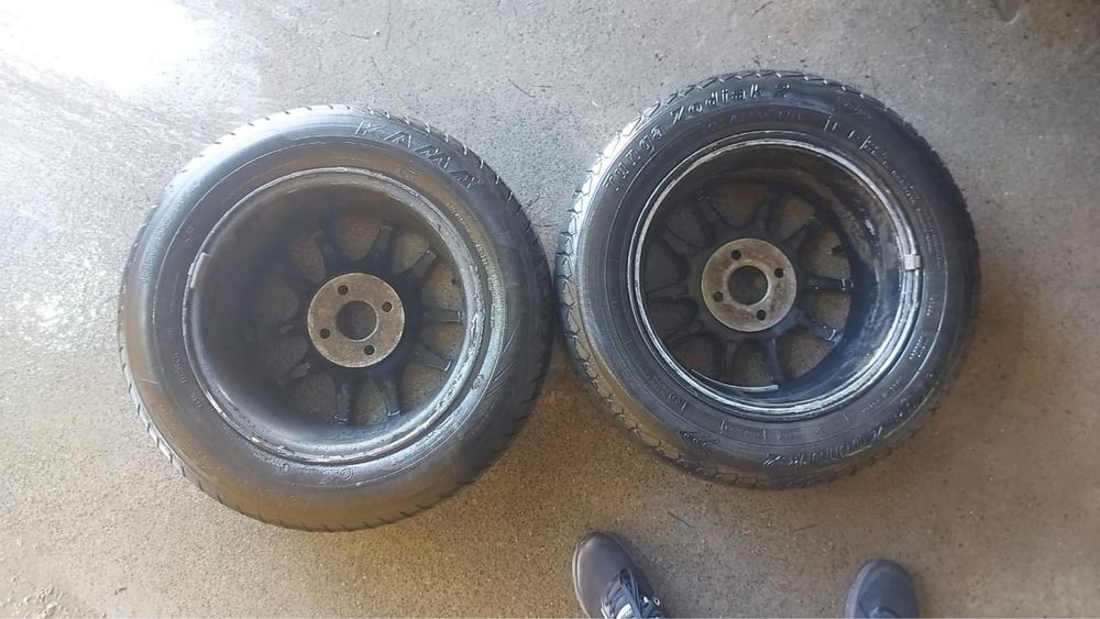 R14 титанки с резиной