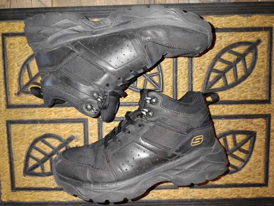 Момчешки кожени обувки Skechers, размер 40