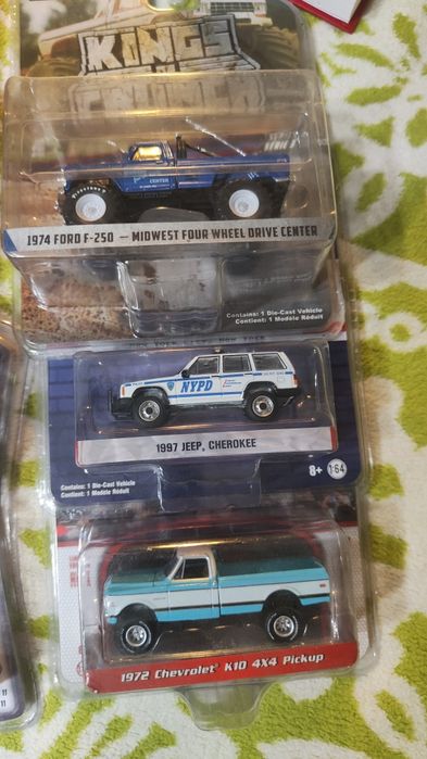 Colecție machete Jeep Greenlight 1/64