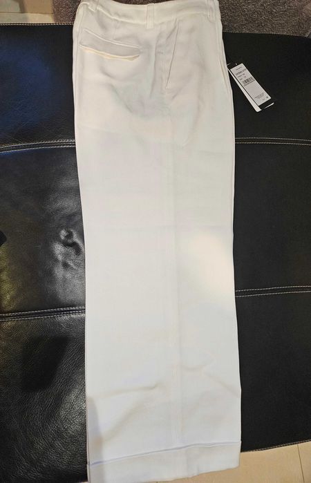 Панталон с широки крачоли и ръб Riani