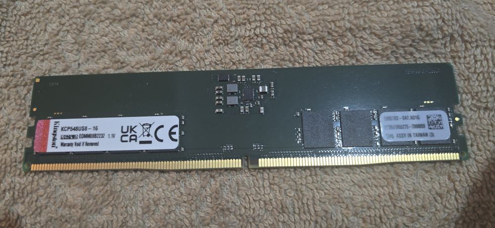 Memorie Ram Kingston KCP548US8-16 16GB DDR5 4800MHz CL40
Memorie Kin
