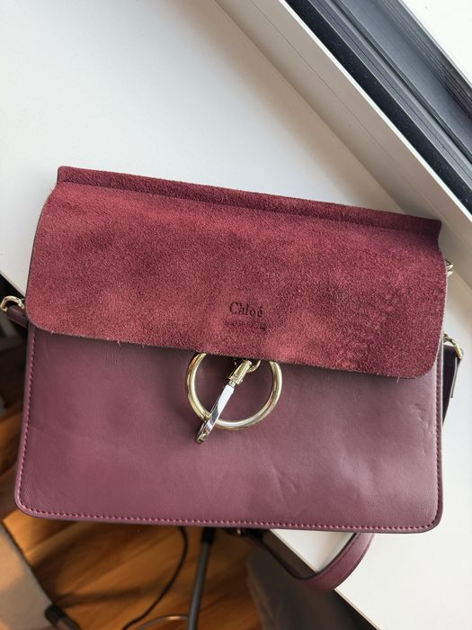 Чанта Chloe,естествена кожа