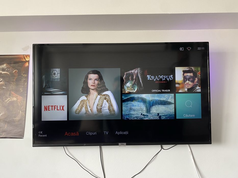 Televizor tcl vine fara cutie si garantie