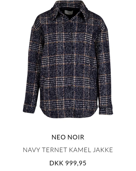 Късо Палто с подплата Neo Noir M-L (вълна в състава))