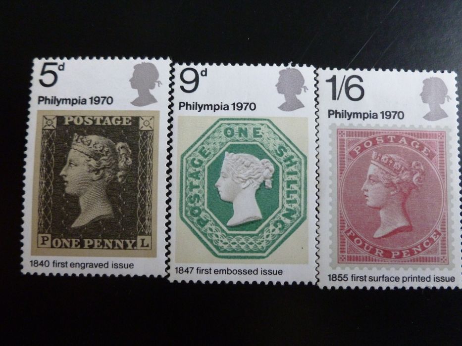 Английски пощенски марки