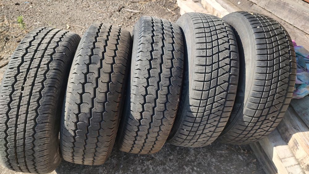 5бр. джанти с гуми 215/70/15 за Хюндай Санта фе